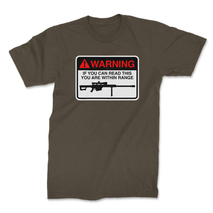 within range front olive. TON "Within Range" Unisex Premium T-Shirt - OD