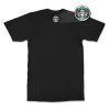 guns and coffee rear black. TON "Guns and Coffee" Unisex Premium T-Shirt - Black