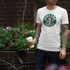 guns and coffee lifestyle white. TON "Guns and Coffee" Unisex Premium T-Shirt - White