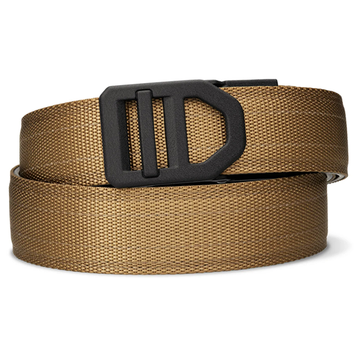 kore-x5-edc-belt---coyote-tan-001. Kore EDC Reinforced Tactical Ratcheting Gun Belt with X5 Buckle - Coyote - 24" - 54"