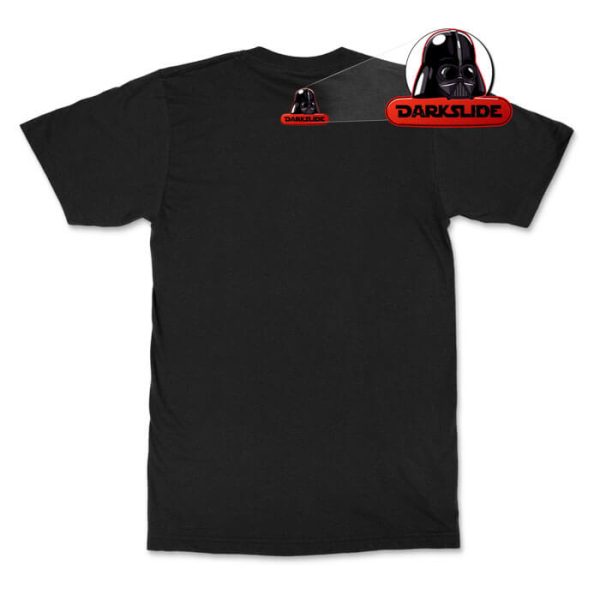 crew neck t-shirt mockups 6. TON "Come to The Darkslide" Unisex Premium T-Shirt - Black