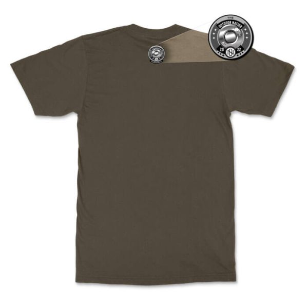 choose wisely rear olive. TON "Choose Wisely" Unisex Premium T-Shirt - OD