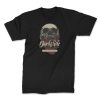 darkslide rose skull front. TON "Darkslide Skull Rose" Unisex Premium T-Shirt - Black