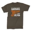 i love one woman front olive. TON "Love and Guns" Unisex Premium T-Shirt - OD