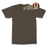 i love one woman rear olive. TON "Love and Guns" Unisex Premium T-Shirt - OD