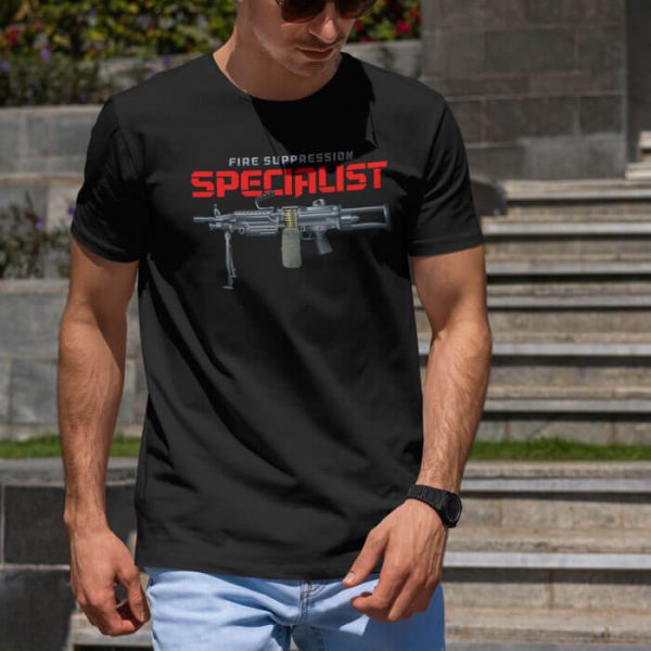 fire suppression specialist lifestyle black. TON "Fire Suppression Specialist" Unisex Premium T-Shirt - Black