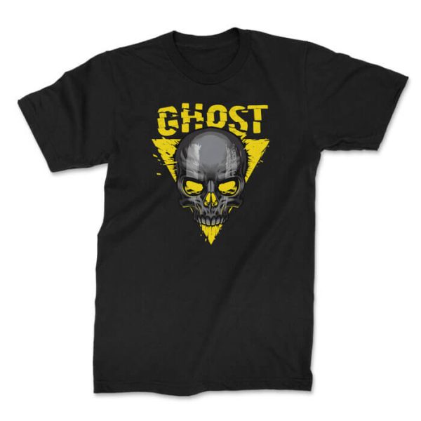 callsign ghost front black. TON "Ghost MW2" Unisex Premium T-Shirt - Black