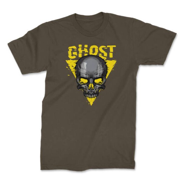 callsign ghost front olive. TON "Ghost MW2" Unisex Premium T-Shirt - OD