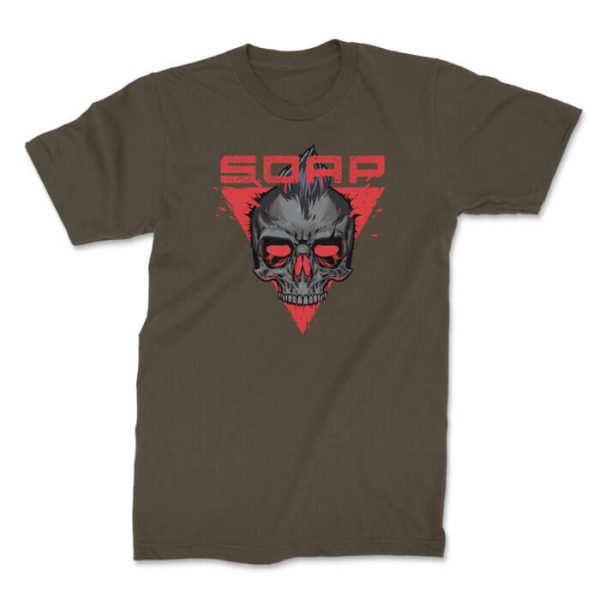 callsign soap front olive. TON "Soap MW2" Unisex Premium T-Shirt - OD