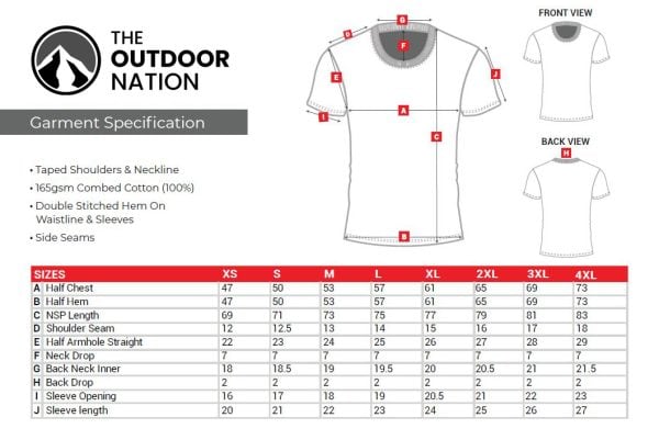 the outdoor nation-t-shirt-cad. Cerus Gear Glock Gen 5 Schematic Premium T-Shirt - Black