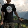 born to fish lifestyle black. TON "Born To Fish" Unisex Premium T-Shirt