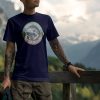 born to fish lifestyle navy. TON "Born To Fish" Unisex Premium T-Shirt