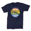 crew neck t-shirt front navy. TON "Cancel Everything - Blouberg" Unisex Premium T-Shirt