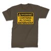 contains alcohol olive front. TON "Contains Alcohol" Unisex Premium T-Shirt