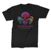 neon skulls front black. TON "Darkslide Neon Skulls" Unisex Premium T-Shirt