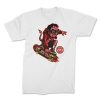 darkslide the red man front white. TON "Darkslide The Red Man" Unisex Premium T-Shirt