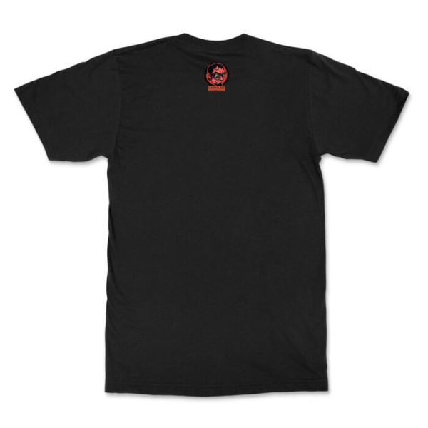darkslide the red man back black. TON "Darkslide The Red Man" Unisex Premium T-Shirt