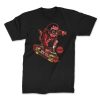 darkslide the red man front black. TON "Darkslide The Red Man" Unisex Premium T-Shirt
