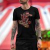 darkslide the red man lifestyle black. TON "Darkslide The Red Man" Unisex Premium T-Shirt