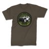 no road no worry - fj cruiser front olive. TON "No Road No Problem - FJ Cruiser" Unisex Premium T-Shirt
