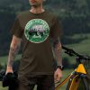 no road no problem land rover lifestyle olive. TON "No Road No Problem - Land Rover" Unisex Premium T-Shirt