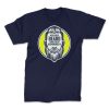 with great beard modern front navy. TON "With Great Beard - Modern Man" Unisex Premium T-Shirt