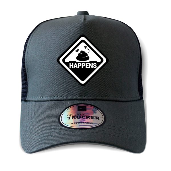 ton-outdoor-6-panel-outdoor-trucker-cap---it-happe. TON "It Happens" Outdoor Trucker Cap