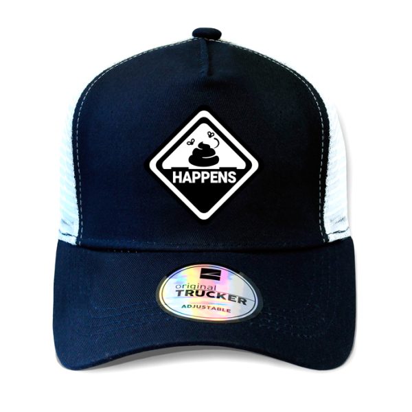 ton-outdoor-6-panel-outdoor-trucker-cap---it-happe. TON "It Happens" Outdoor Trucker Cap