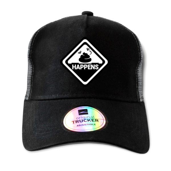 ton-outdoor-6-panel-outdoor-trucker-cap---it-happe. TON "It Happens" Outdoor Trucker Cap