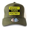 ton-outdoor-6-panel-outdoor-trucker-cap---whiskey-. TON "Whiskey Tango Foxtrot" Outdoor Trucker Cap