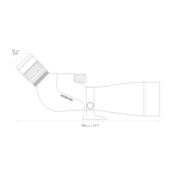 hawke-spotting-scope-20-60x80mm-nature-trek-(spott. Hawke Spotting Scope 20-60X80MM Nature Trek (Spotting Scope ONLY )