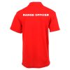 dzi-range-officer-polo-shirt-red-001. DZI "RANGE OFFICER" 180g Cotton Polo Duty Shirt