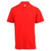 dzi-golf-shirt-red-front-001. DZI "FIREARM INSTRUCTOR" 180g Cotton Polo Duty Shirt