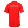 dzi-car-guard-polo-shirt-red-001. DZI "CAR GUARD" 180g Cotton Polo Duty Shirt