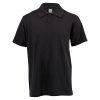 dzi-golf-shirt-black-front-001. DZI "PARAMEDIC" 180g Cotton Polo Duty Shirt