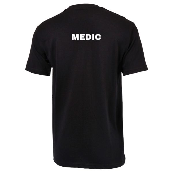 dzi-medic-t-shirt-black-001. DZI "MEDIC" 165g Premium Duty T-Shirt