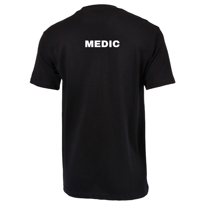 dzi-medic-t-shirt-black-001. DZI "MEDIC" 165g Premium Duty T-Shirt