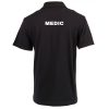 dzi-medic-polo-shirt-black-001. DZI "MEDIC" 180g Cotton Polo Duty Shirt