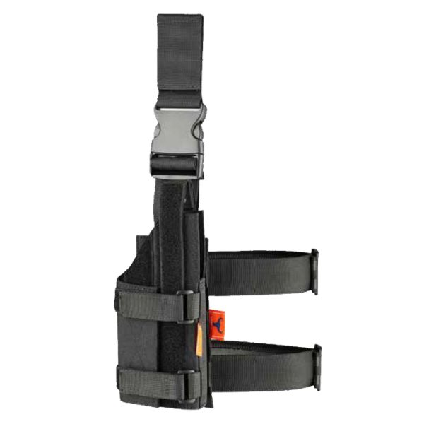 tacbull-nylon-drop-leg-universal-holster-with-moll. Tacbull Nylon Drop Leg Universal Holster with MOLLE - RH