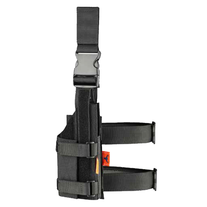 tacbull-nylon-drop-leg-universal-holster-with-moll. Tacbull Nylon Drop Leg Universal Holster with MOLLE - RH