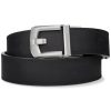 kore-buffalo-leather-belt---black-001. Kore Reinforced Buffalo Leather Ratcheting Gun Belt with X8 Buckle - Black - 24" - 44"