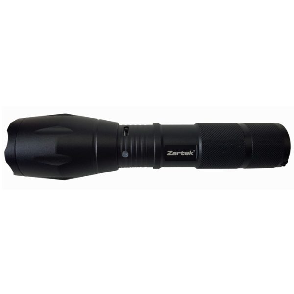 zartek-za-416-003. Zartek ZA-416 Extreme Bright LED 1000 Lumen Rechargable USB Flashlight