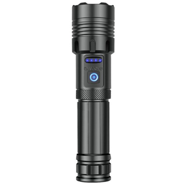 zartek-za-418-003. Zartek ZA-418 High Bright 1500 Lumen LED Rechargable USB Flashlight