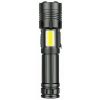 zartek-za-418-002. Zartek ZA-418 High Bright 1500 Lumen LED Rechargable USB Flashlight