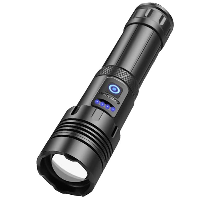 zartek-za-418-001. Zartek ZA-418 High Bright 1500 Lumen LED Rechargable USB Flashlight