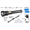 zartek-za-419-002. Zartek ZA-419 High Bright 2500 Lumen LED Rechargable USB Flashlight