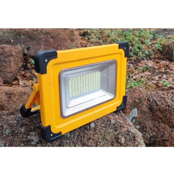 zartek-za-321-004. Zartek ZA-321 LED 110W Worklight with built in Solar panel 2100 Lumen Solar and USB Rechargable