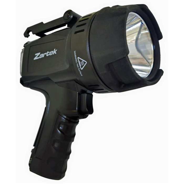 zartek-za-476-001. Zartek ZA-476 Mega Bright LED Spotlight 6300 Lumen Rechargable USB