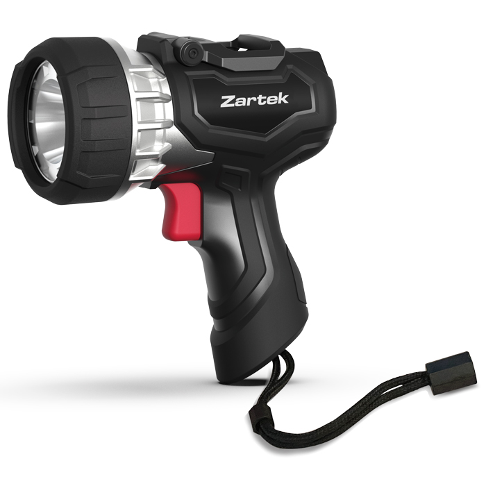 zartek-za-468-001. Zartek ZA-468 Bright LED Spotlight 2200 Lumen Rechargable USB / Powerbank