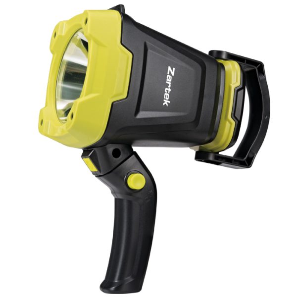 zartek-za-428-001. Zartek ZA-428 LED Spotlight and Emergency Lantern 300 Lumen Rechargable USB